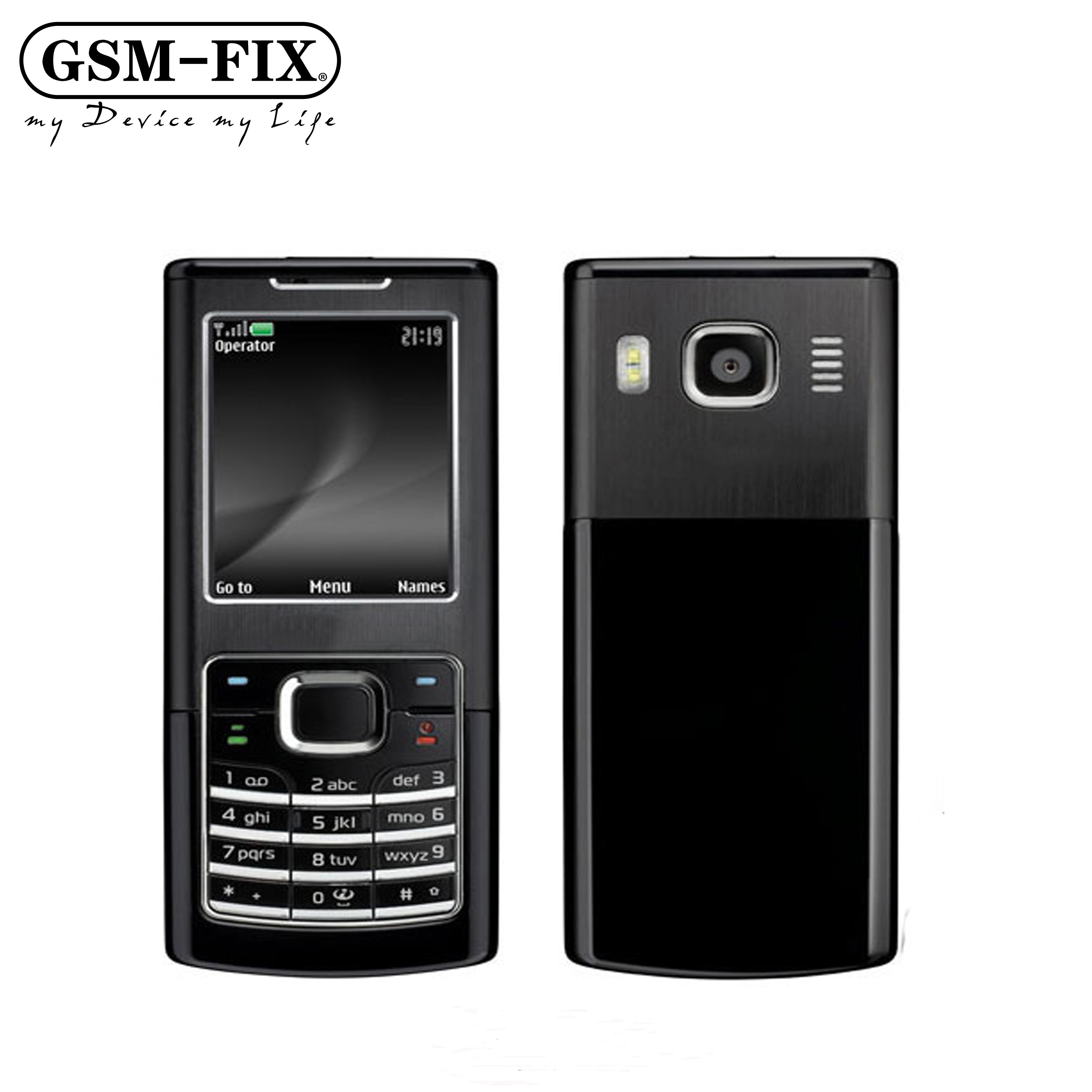 GSM-FIX For Nokia 6500 classic 3G Mobile Phones 6500c Unlocked Cellphone GSM UMTS English Russian Arabic Keyboard